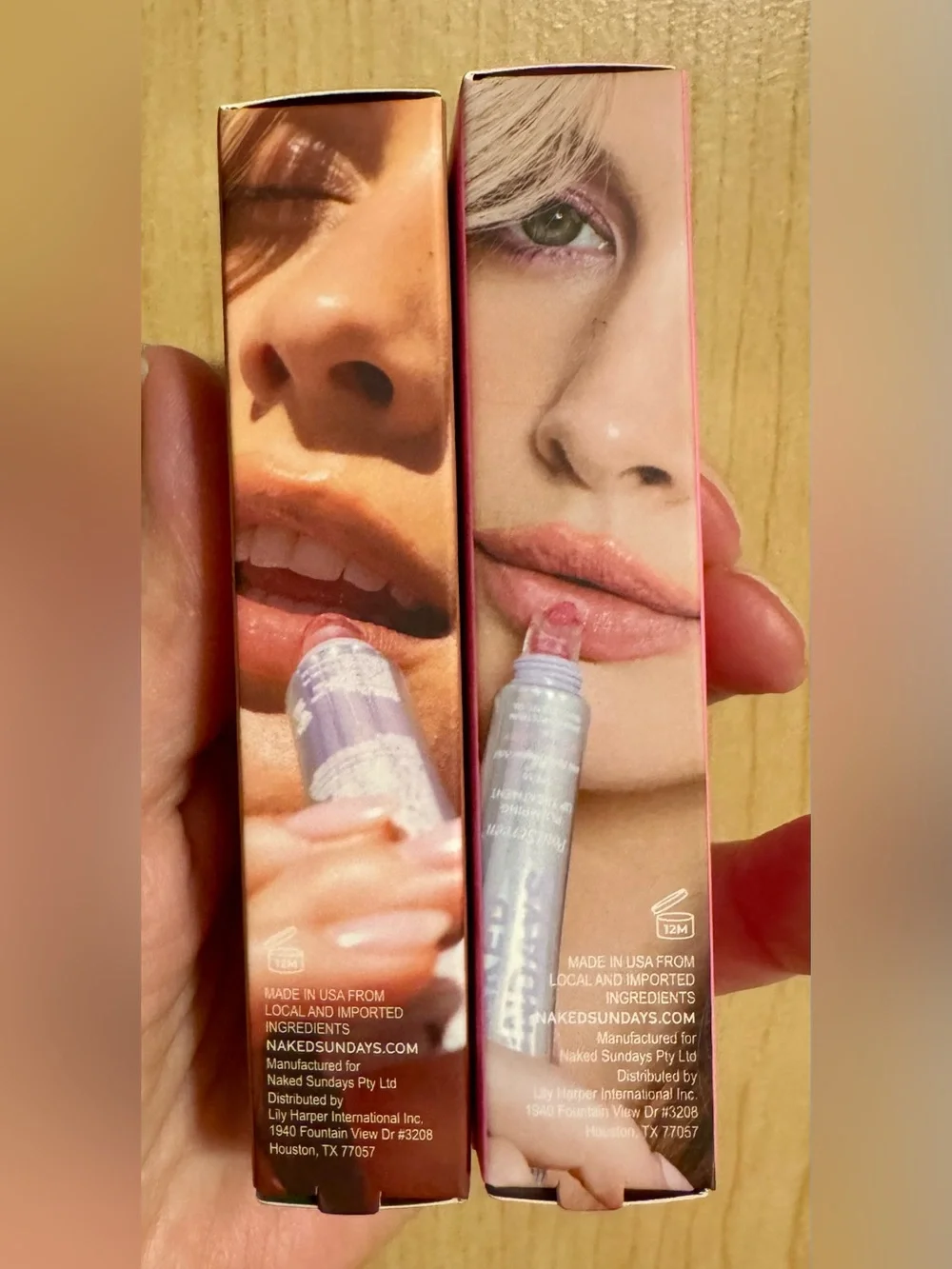 Naked Sundays Set of 2 Lip Treatments